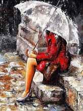 Afbeelding in Gallery-weergave laden, Schilderen op Nummer - Wachten op de regen
