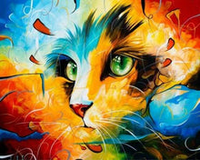 Afbeelding in Gallery-weergave laden, Schilderen op Nummer - Aquarel kat