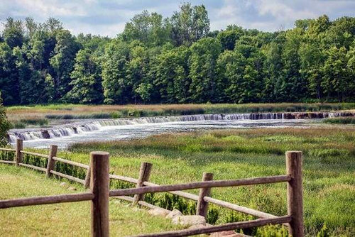 Schilderen op Nummer - Watervallen op de rivier