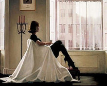 Afbeelding in Gallery-weergave laden, Schilderen op Nummer - Vrouw kijkt door haar raam